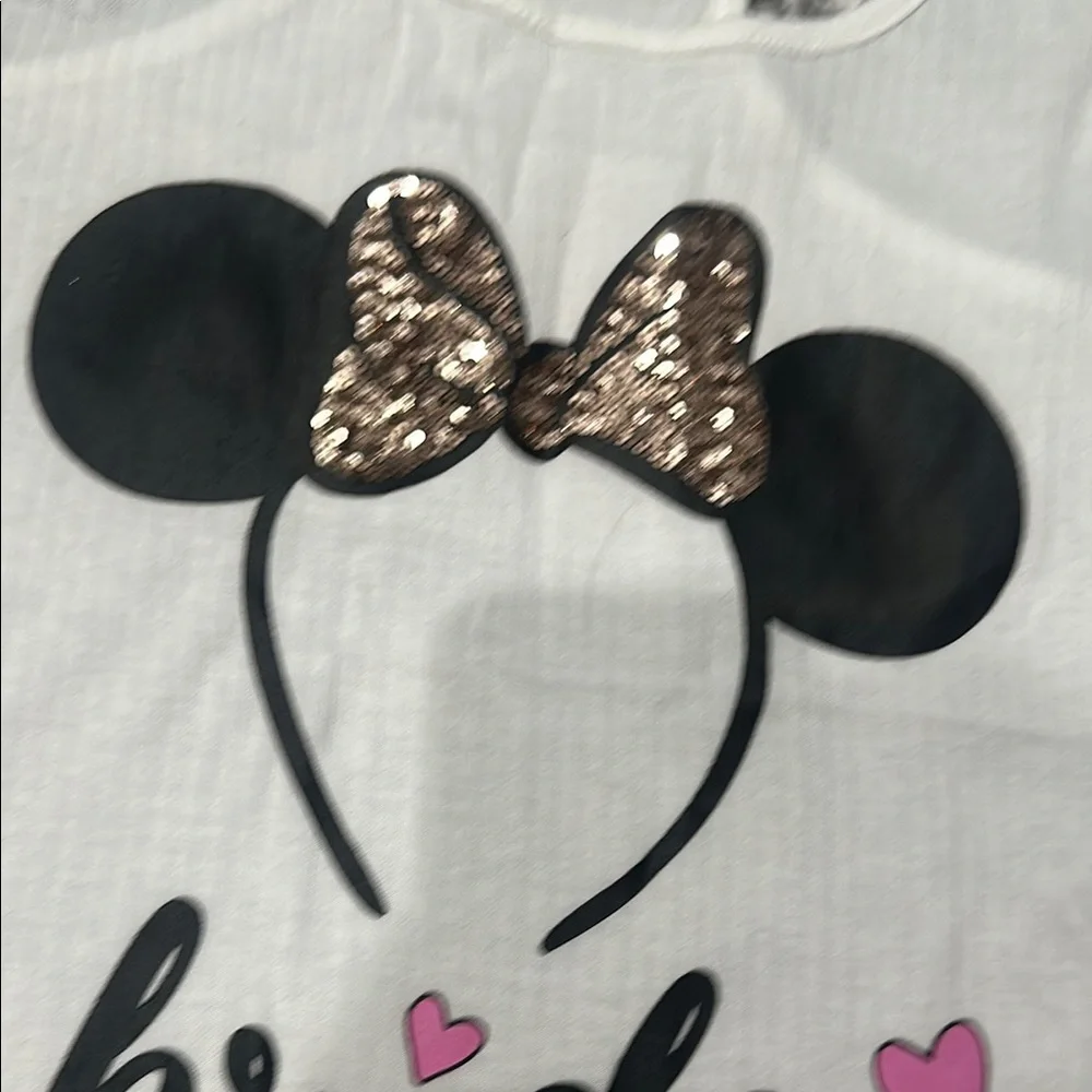 Disney primark Bride To Be Tank Top with Bow and Hearts